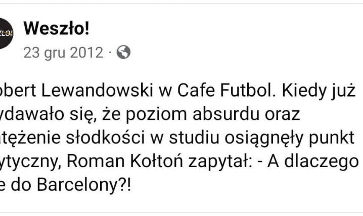 PO TYCH SŁOWACH śmiali się z Romana Kołtonia w 2012 roku, a teraz... :D