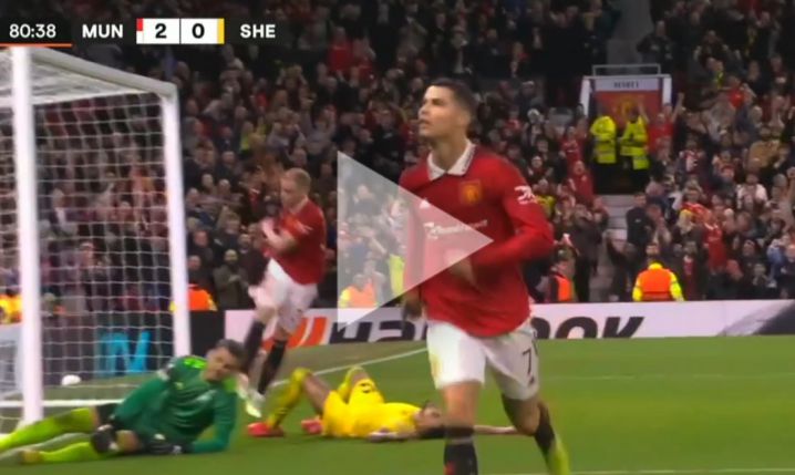 Cristiano Ronaldo STRZELA GOLA w LE! [VIDEO]