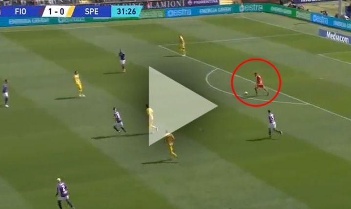 ASYSTA Drągowskiego przy golu na 1-1 z Fiorentiną! [VIDEO]