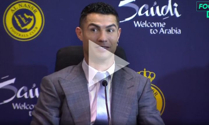 Dziennikarze robią ''SIUUU'' na konferencji Ronaldo! xD [VIDEO]