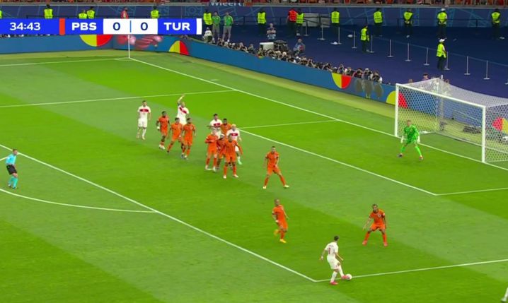Akaydin STRZELA GOLA na 1-0 z Holandią! [VIDEO]