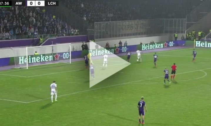 Ishak STRZELA GOLA na 1-0 z Austrią Wiedeń! [VIDEO]