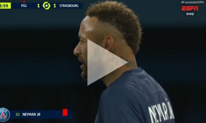 Neymar WYLATUJE Z BOISKA po symulce! [VIDEO]