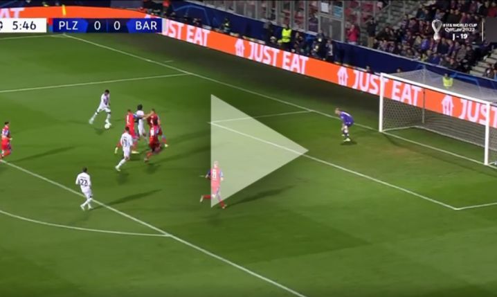 Marcos Alonso STRZELA GOLA na 1-0 z Victorią Pilzno! [VIDEO]