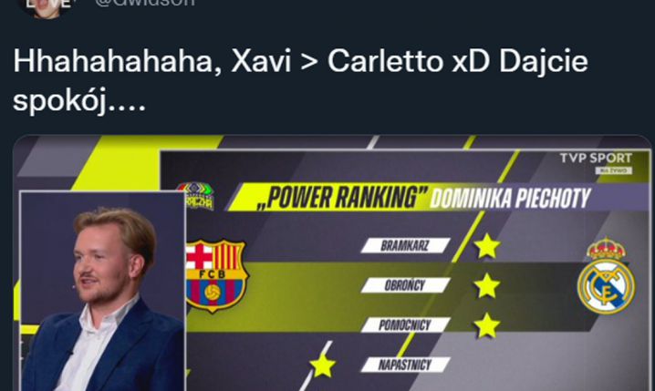 Dominik Piechota WYBRAŁ, na których pozycjach Barca jest lepsza od Realu! :D