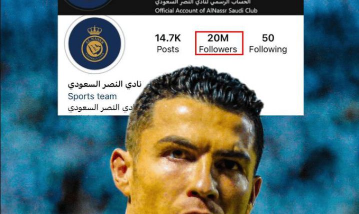 Tak zmieniła się LICZBA OBSERWUJĄCYCH Al Nassr od czasu transferu Ronaldo!