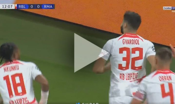 Gvardiol STRZELA GOLA na 1-0 z Realem Madryt! [VIDEO]