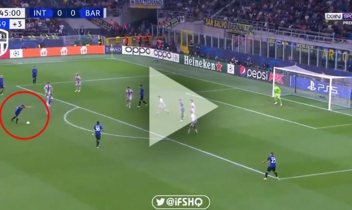 TAK STRZELA Hakan Calhanoglu na 1-0 z Barceloną! [VIDEO]