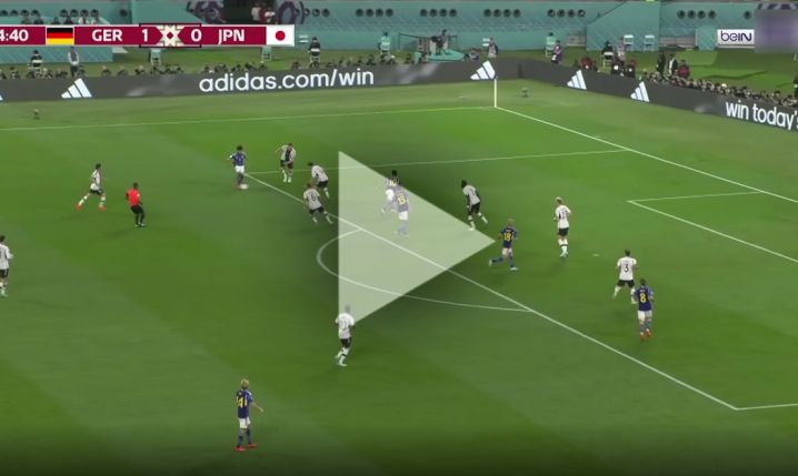Ritsu Doan STRZELA GOLA na 1-1 z Niemcami! [VIDEO]