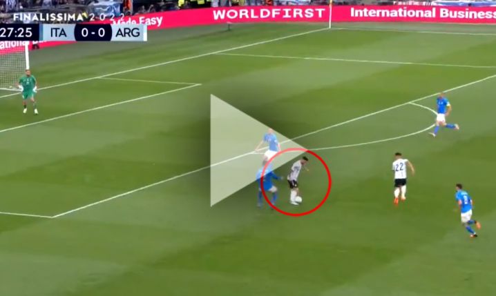 TAK ASYSTUJE Leo Messi przy golu z Włochami! [VIDEO]