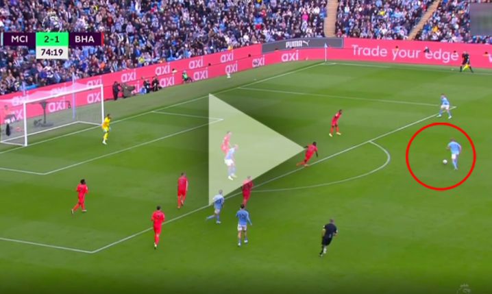 FENOMENALNY gol De Bruyne na 3-1! [VIDEO]