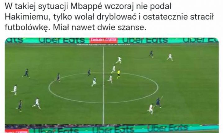 ZACHOWANIE Mbappe względem Hakimiego...