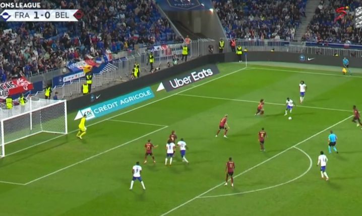 TAK STRZELA Ousmane Dembele na 2-0 z Belgią! [VIDEO]