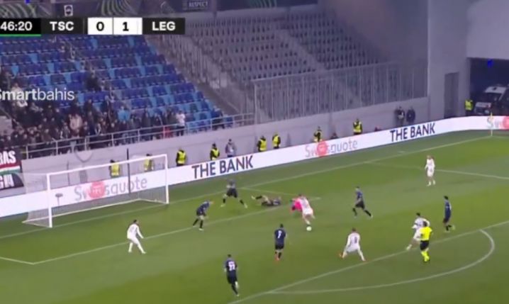 Luquinhas STRZELA GOLA z TSC! Legia prowadzi 2-0! [VIDEO]