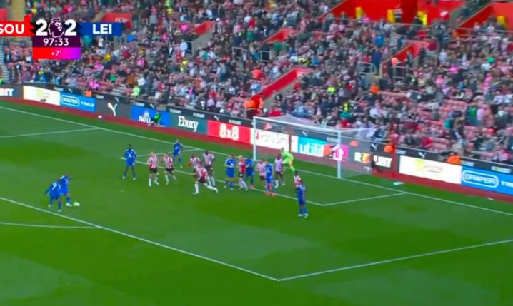 Tak strzela Ayew z Southampton w 98 minucie!!! 2-3 [VIDEO]