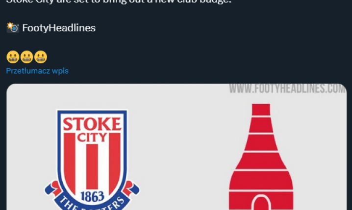 TAK zmieniło się logo Stoke City!