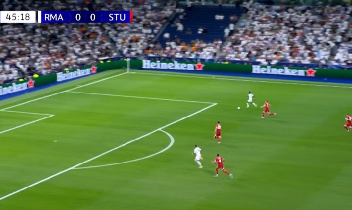 Kylian Mbappe STRZELA GOLA na 1-0 ze Stuttgartem! [VIDEO]