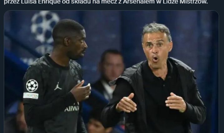 Dembele dyscyplinarnie ODSUNIĘTY od składu PSG!