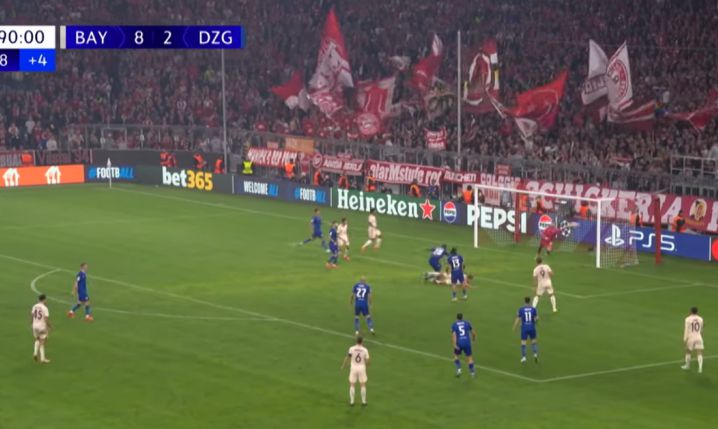 Bayern Monachium 9-2 Dinamo Zagrzeb  [VIDEO SKRÓT MECZU]