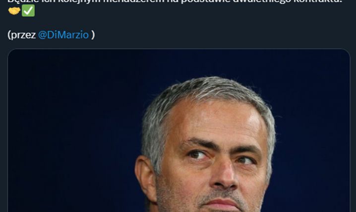 JOSE MOURINHO WRACA NA ŁAWKĘ TRENERSKĄ!