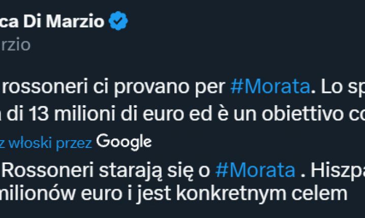 Alvaro Morata może zmienić klub!