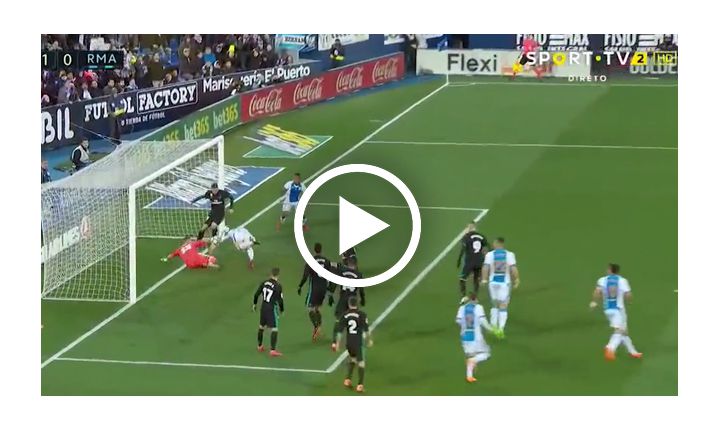 Leganes ładuje gola w 5 minucie, ale Real odpowiada! 1-1 [VIDEO]