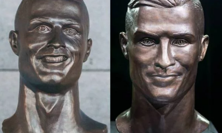 Nowe popiersie Cristiano Ronaldo