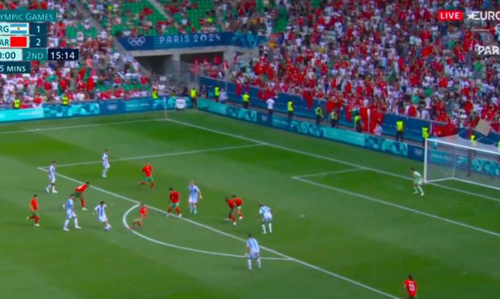 TAK PADŁ GOL dla Argentyny w 90+16 minucie meczu na 2-2 z Maroko! [VIDEO]