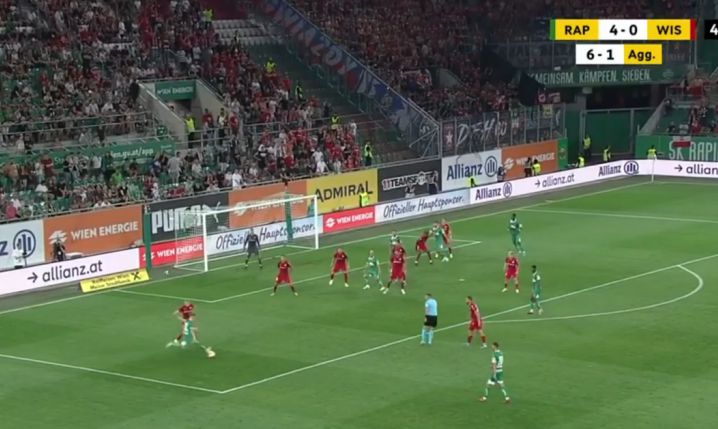 Raux Yao STRZELA gola na 5-0 z Wisłą Kraków! [VIDEO]