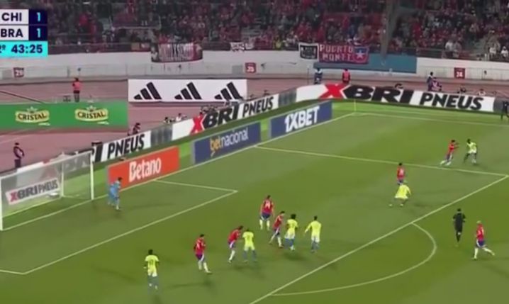 TAK STRZELA Luiz Henrique na 2-1 z Chile w 89 minucie! [VIDEO]