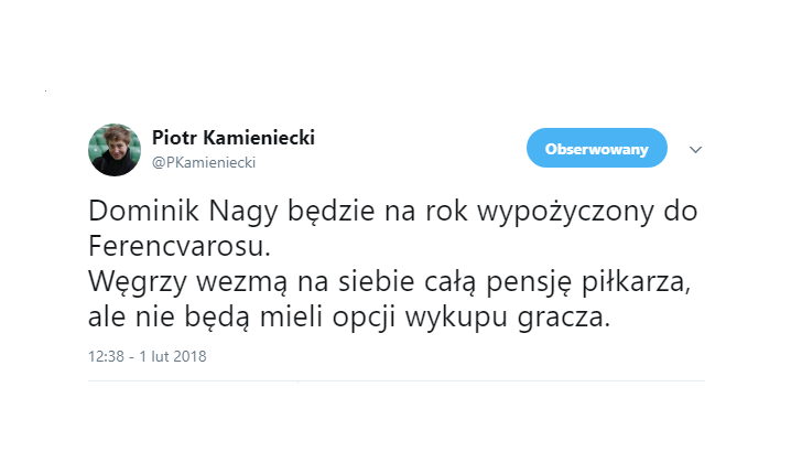 KLEPNIĘTE! Nagy ma nowy klub