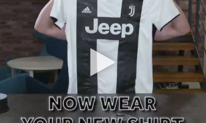 PORADNIK: Jak przerobić koszulkę Realu na koszulkę Juve :D [VIDEO]