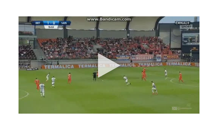 Piłkarze Termaliki i Sandecji chcą klepać piłkę z Szymonem Marciniakiem xD [VIDEO]