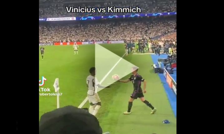 Kimmich podaje piłkę Viniciusowi, a ten... [VIDEO]