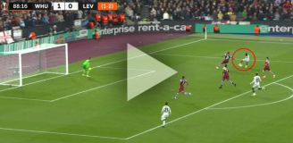 HIT! Frimpong strzela gola na 1-1 w 90 minucie! Bayer Leverkusen nadal niepokonane... [VIDEO]