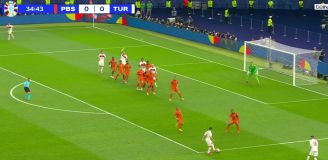 Akaydin STRZELA GOLA na 1-0 z Holandią! [VIDEO]
