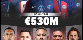 PSG kupiło gwiazdy za 530 mln euro, a sprzedali za...