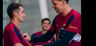Tak Szczęsny podpisał zdjęcie z Casado... :D