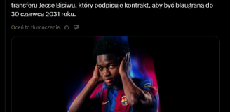 OFICJALNIE! Barcelona ogłosiła kolejny transfer!