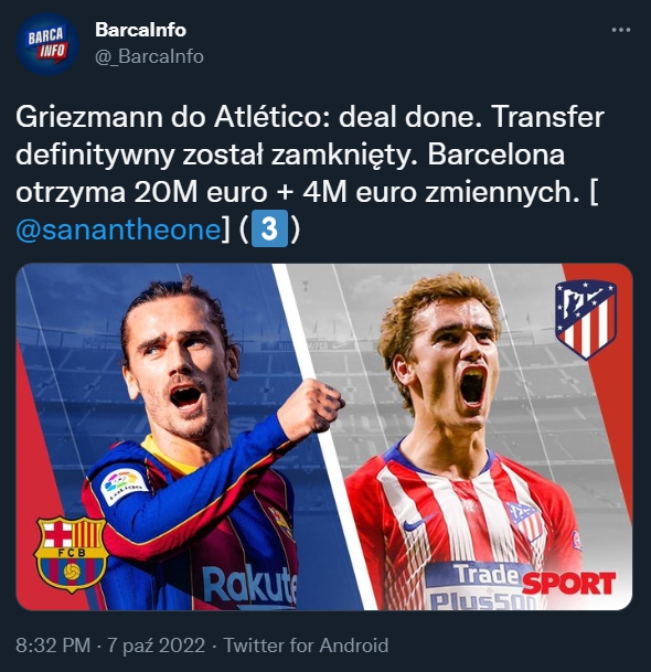 DEFINITYWNY TRANSFER Griezmanna został DOGADANY!