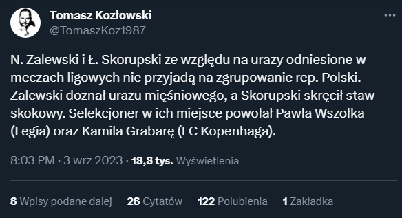 DWA DODATKOWE powołania do reprezentacji Polski!