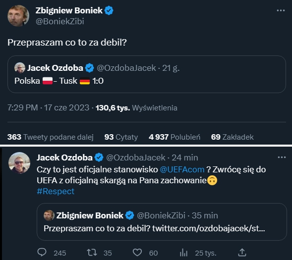 MOCNY komentarz Zbigniewa Bońka w stronę... polityka!