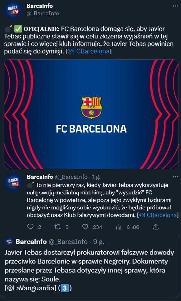 ZASKAKUJĄCY komunikat FC Barcelony!