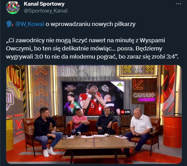 Kowal o wprowadzaniu nowych piłkarzy do polskiej kadry... xD