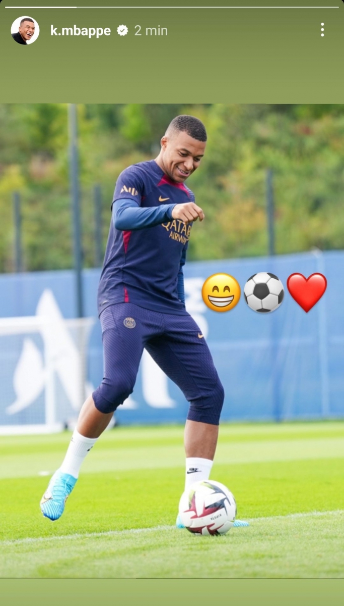 Mbappe na IG chwilę przed zamknięciem okienka transferowego...