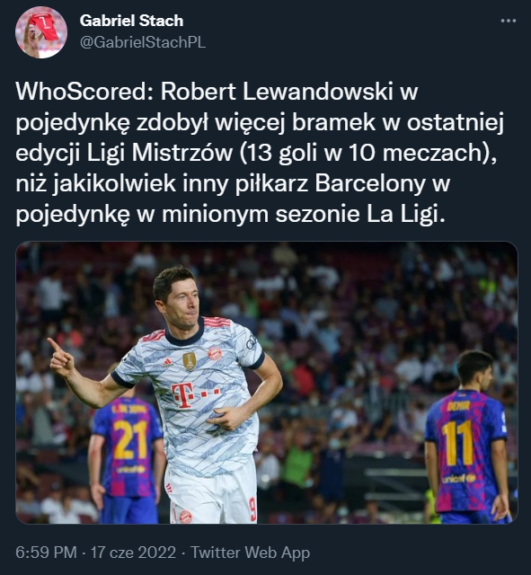 DLATEGO Barcelona potrzebuje Lewandowskiego! :D