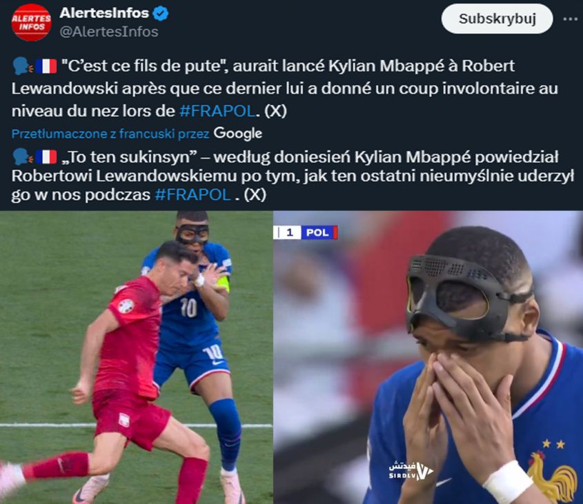 TO MIAŁ POWIEDZIEĆ Mbappe po starciu z Lewandowskim...