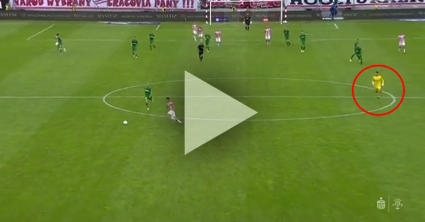 TAKIEGO GOLA straciła Cracovia w 95 minucie meczu... XD [VIDEO]