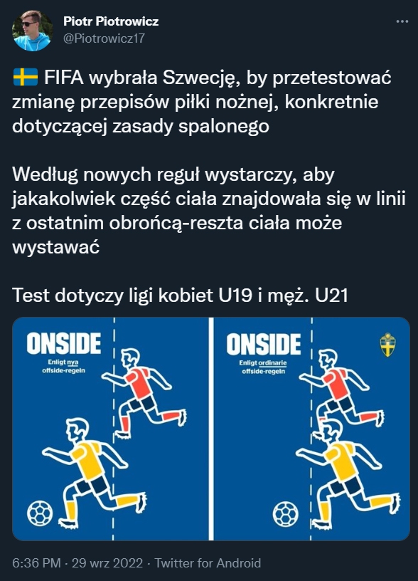 To może być rewolucja! FIFA będzie testować ''NOWE SPALONE''