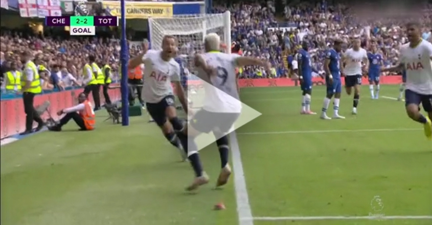 Kane strzela gola na 2-2 z Chelsea w 96 minucie! [VIDEO]
